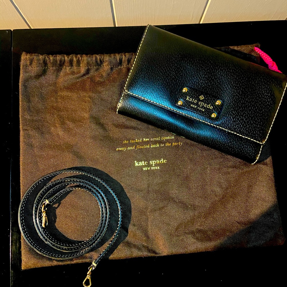 Kate Spade black crossbody bag